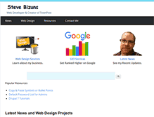 Tablet Screenshot of bizuns.com